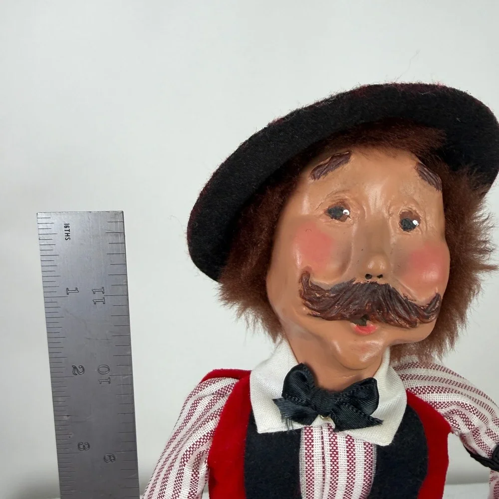 Byers Choice The Carolers Photographer Figurine 1998 Vintage Camera Tripod 14